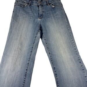TINT Women's Jeans Size 14 Y2K 2000s Distressed Indie Grunge Retro Stretch Denim